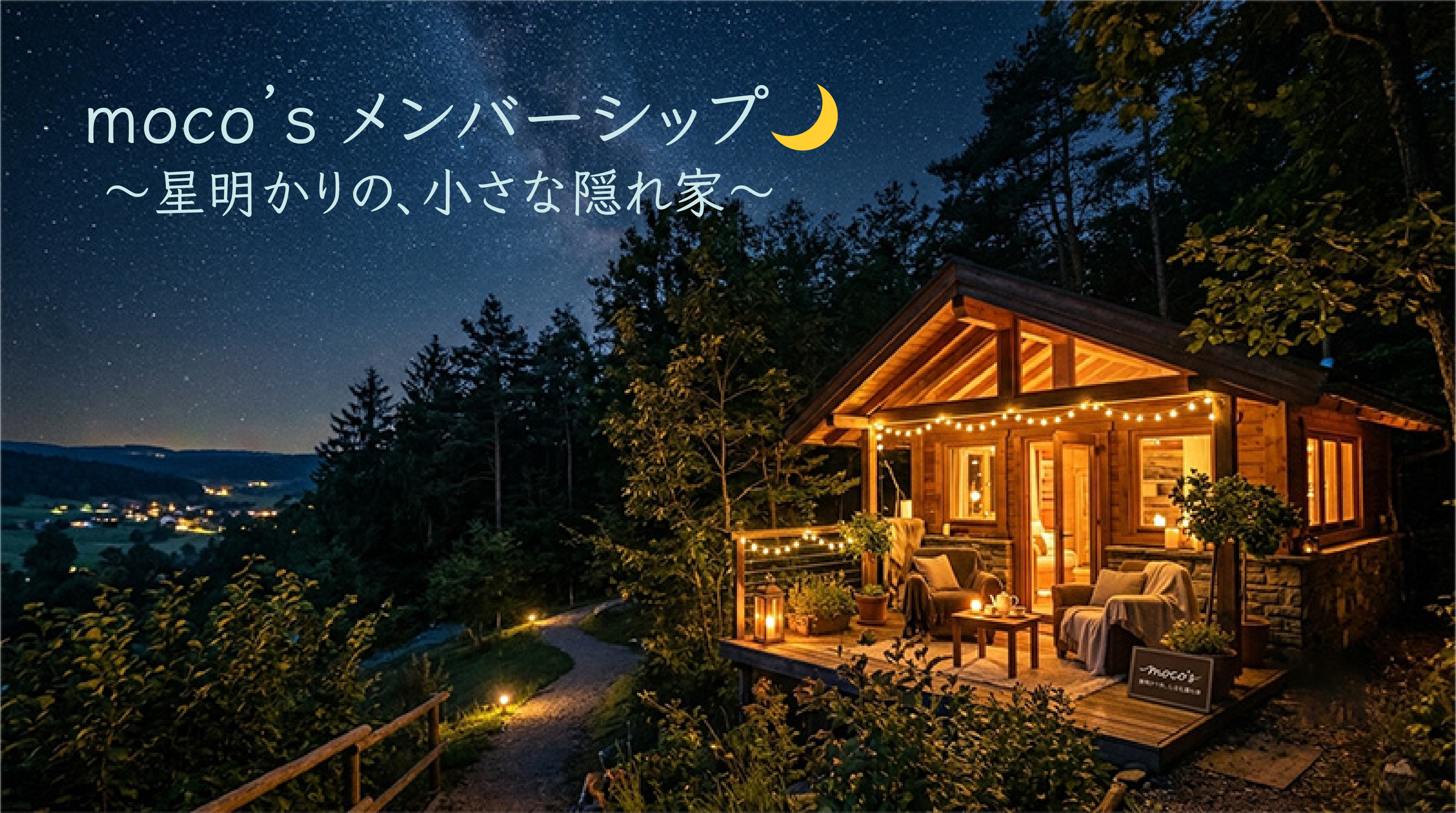 moco's メンバーシップ ── 星明かりの、小さな隠れ家 ──