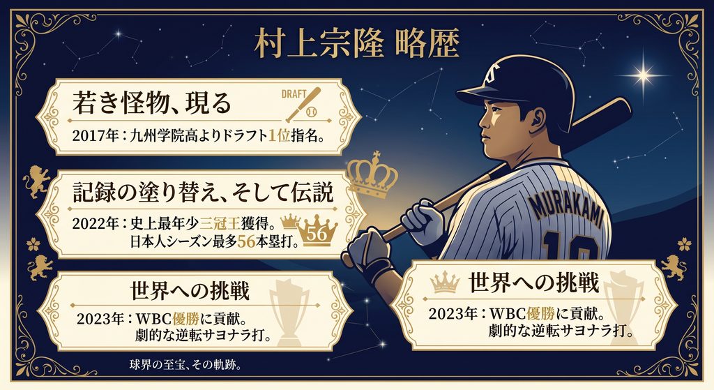 村上宗隆 略歴